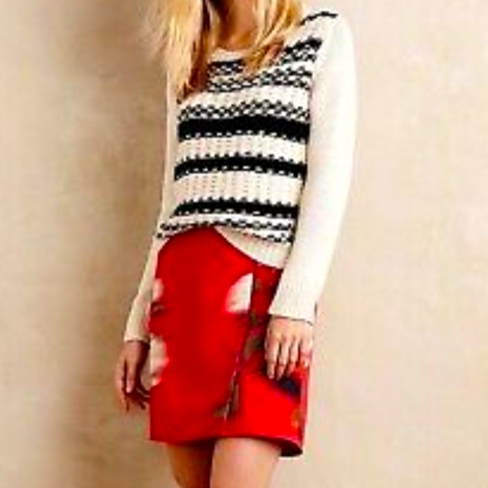 NWT Anthropologie Peter Som Mini Skirt